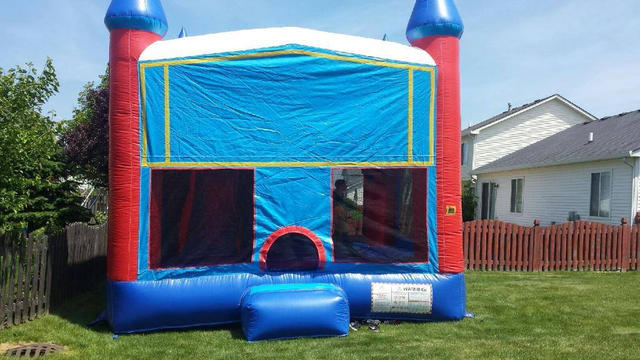 6n1 Combo Bounce House (Inside Slide) 6n1 Combo Bounce House (Inside Slide)